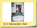 D.C Generator Set